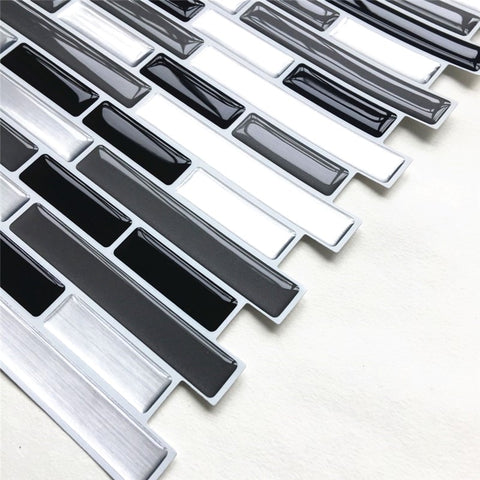 Image of Adhesive Tile Backsplash Wall Sticker