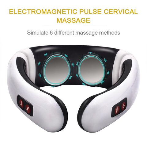 Image of Electric pulse back and neck massager