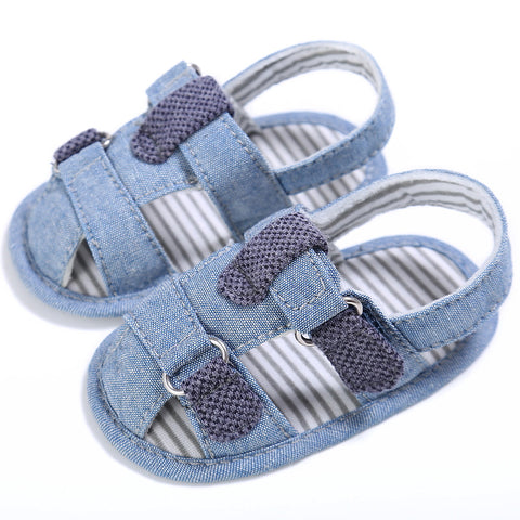 Image of Baby Shoes With Metal Rings Strap