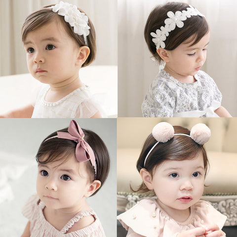 Image of Baby Girls Headband Fashion Bow Knot