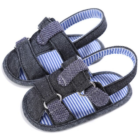 Image of Baby Shoes With Metal Rings Strap