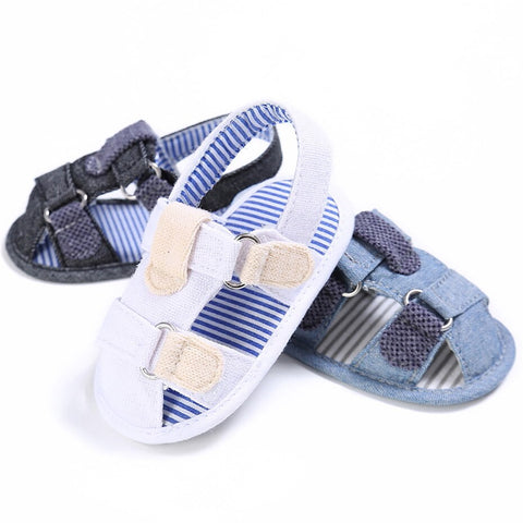 Image of Baby Shoes With Metal Rings Strap