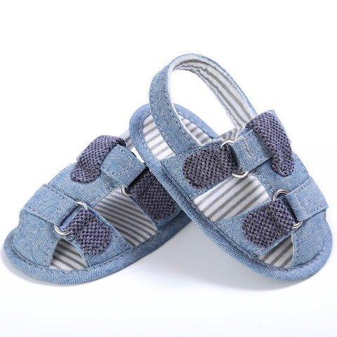 Image of Baby Shoes With Metal Rings Strap