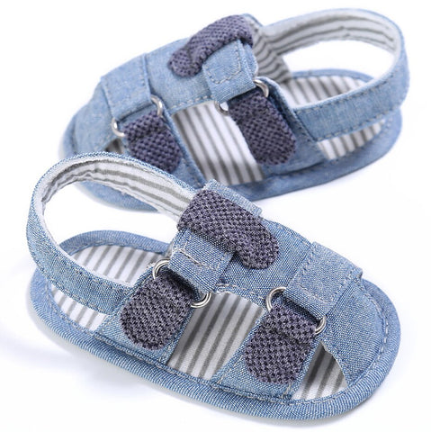 Image of Baby Shoes With Metal Rings Strap